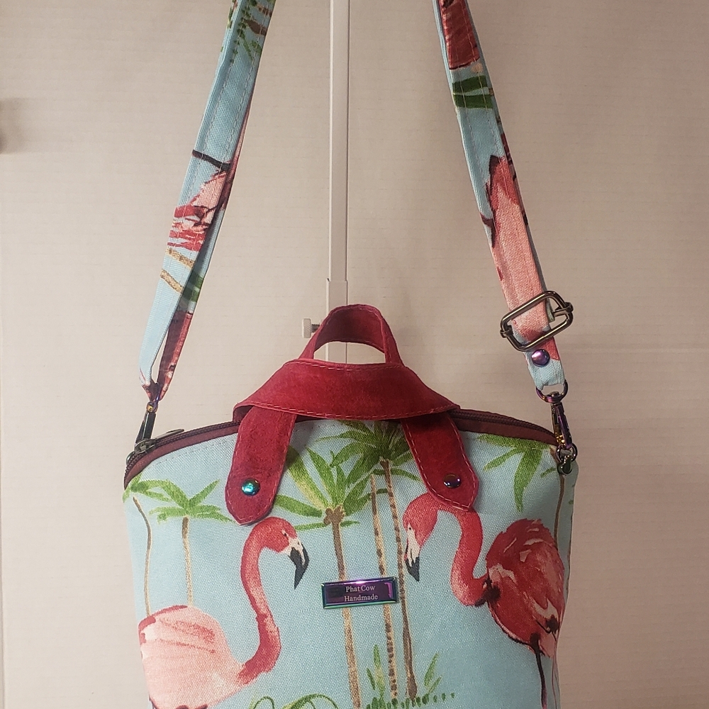 Flamingo Print Women's Bag